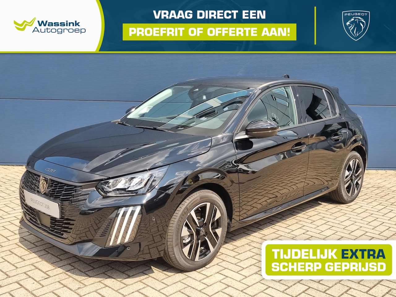 Peugeot 208 - 1.2 Hybrid 110 e-DCS6 Allure Automaat | Navigatie | Parkeercamera | Parkeersensoren | Dire - AutoWereld.nl