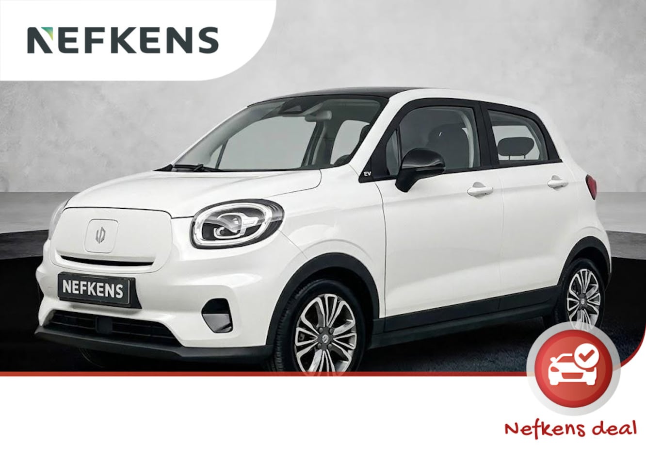 Leapmotor T03 - Design 37.3 kWh | Achteruitrijcamera | Navigatiesysteem | Panoramadak | Light White | Lich - AutoWereld.nl