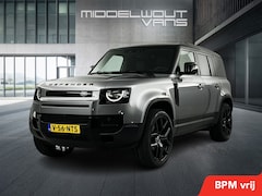 Land Rover Defender - 3.0 D250 S Grijs Kenteken| 3-Pers | 3, 5T-Trekhaak | 22'LMV | 360cam | stoelverwarm