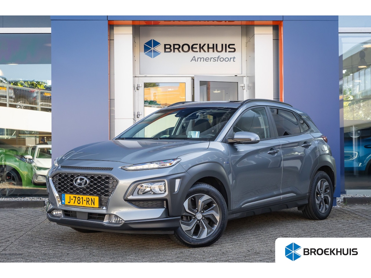 Hyundai Kona - 1.6 GDI HEV Fashion Sky | Trekhaak | Elektrisch schuif-/kanteldak | Head-up display | Crui - AutoWereld.nl