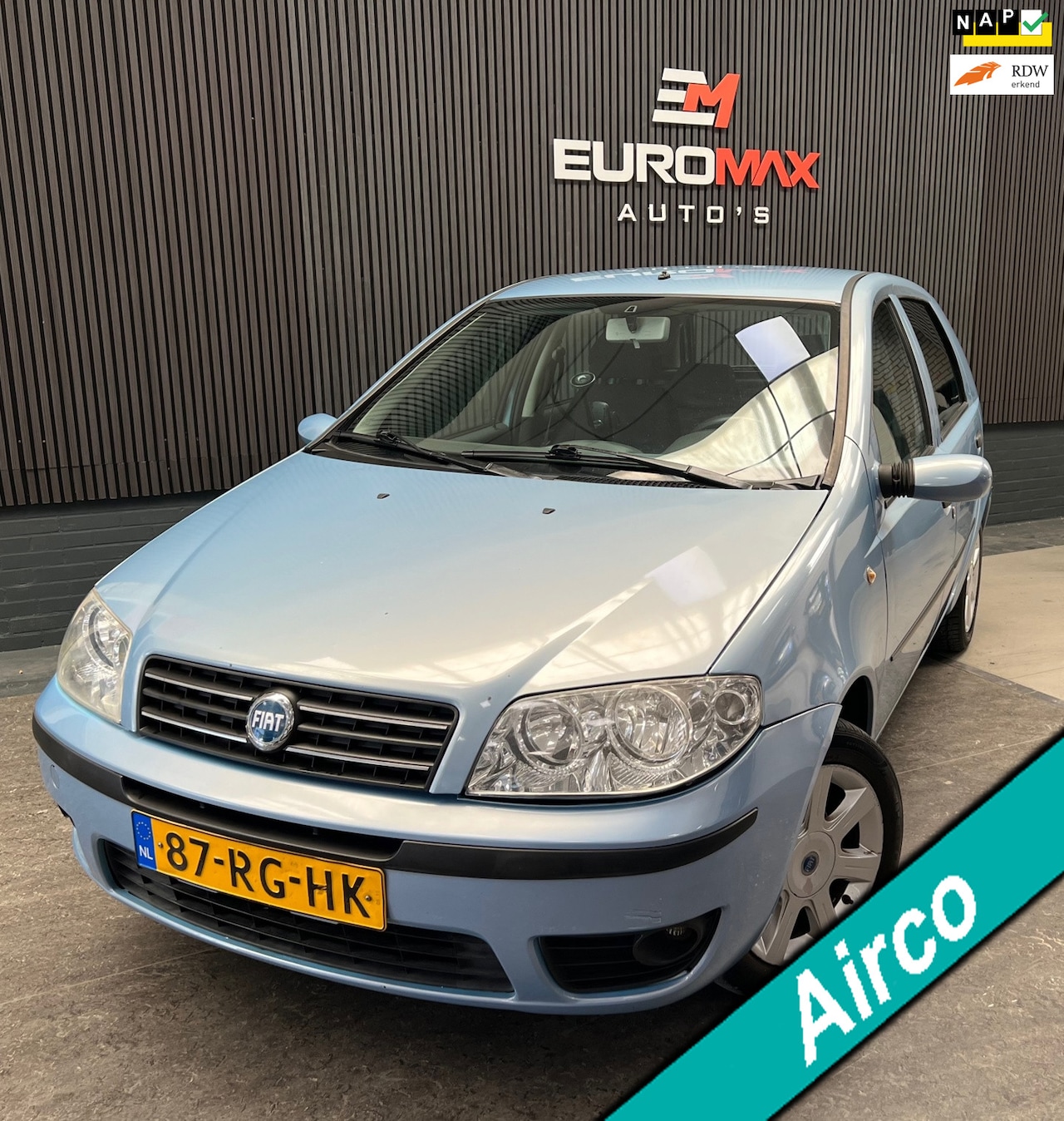 Fiat Punto - 1.4-16V Dynamic - Elektr.Ramen - Airco - AutoWereld.nl