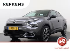 Citroën Ë-C4 X - Max 54 kWh 156pk | Accu 96% | Navigatie | Lederen bekleding | Panoramisch schuifdak | Stoe