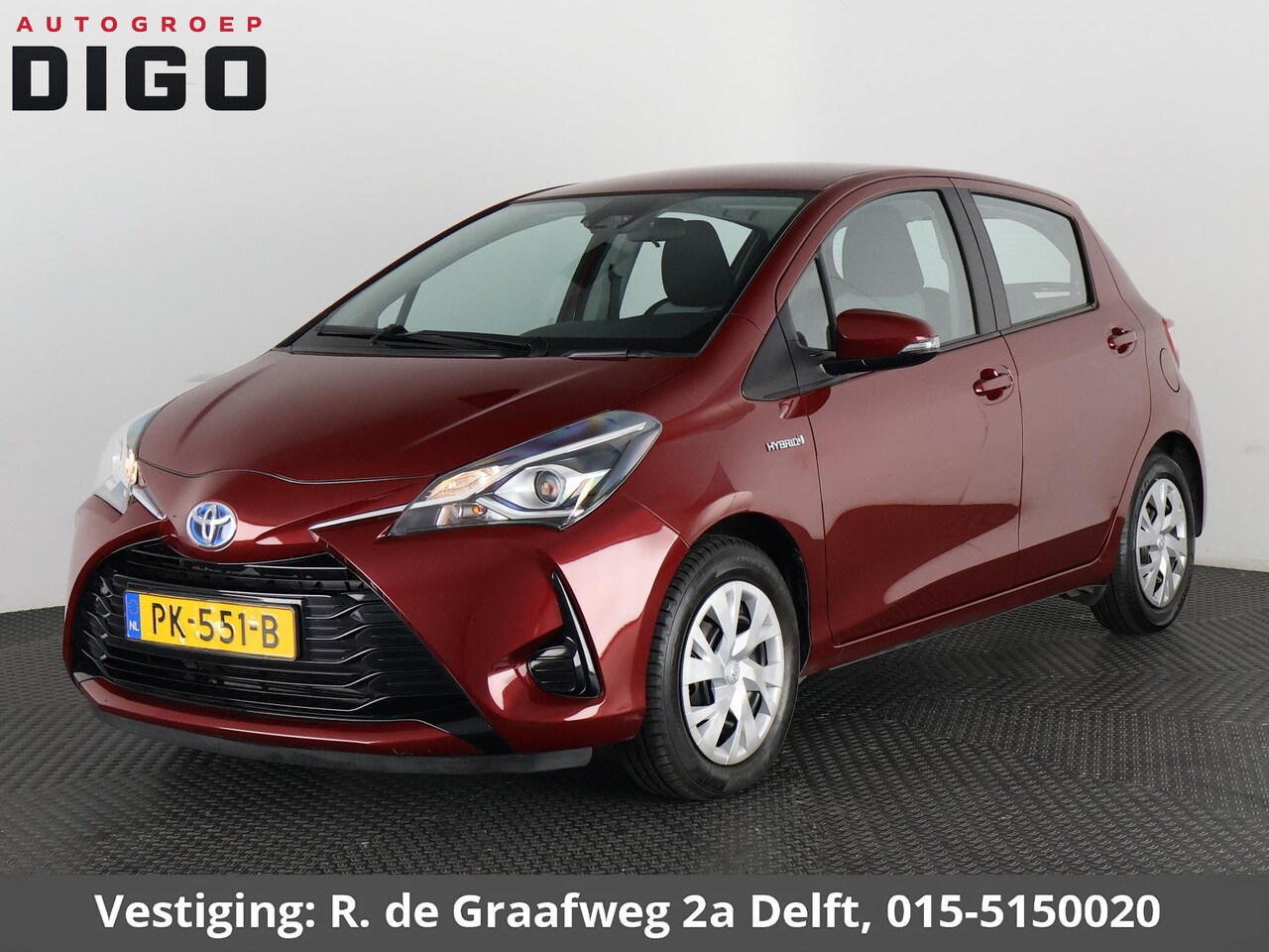 Toyota Yaris - 1.5 Hybrid Aspiration | Trekhaak  | Camera | Cruise control | - AutoWereld.nl