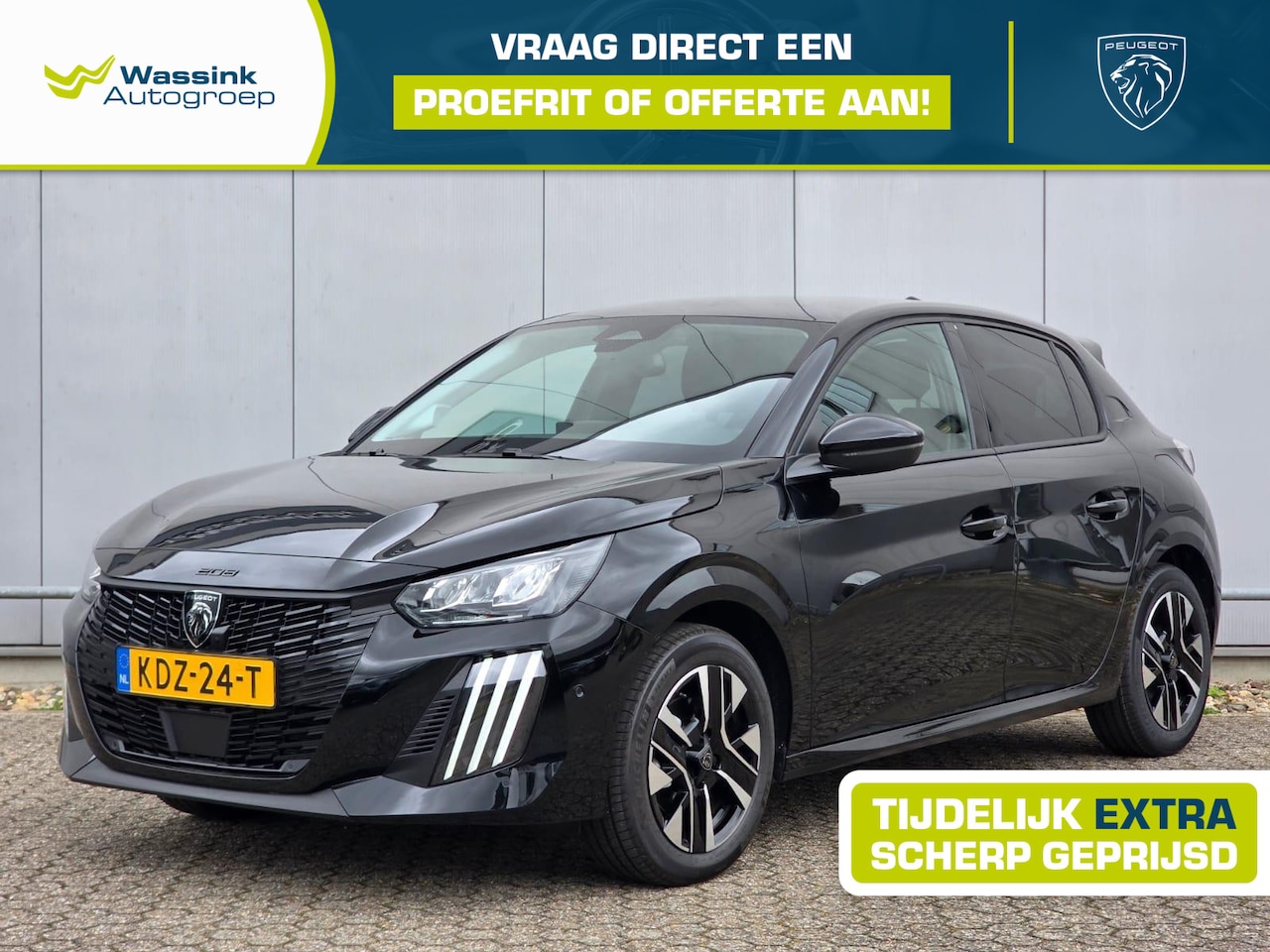 Peugeot 208 - Hybrid 110pk Allure Automaat | Navigatie | Parkeercamera | Parkeersensoren | Direct leverb - AutoWereld.nl