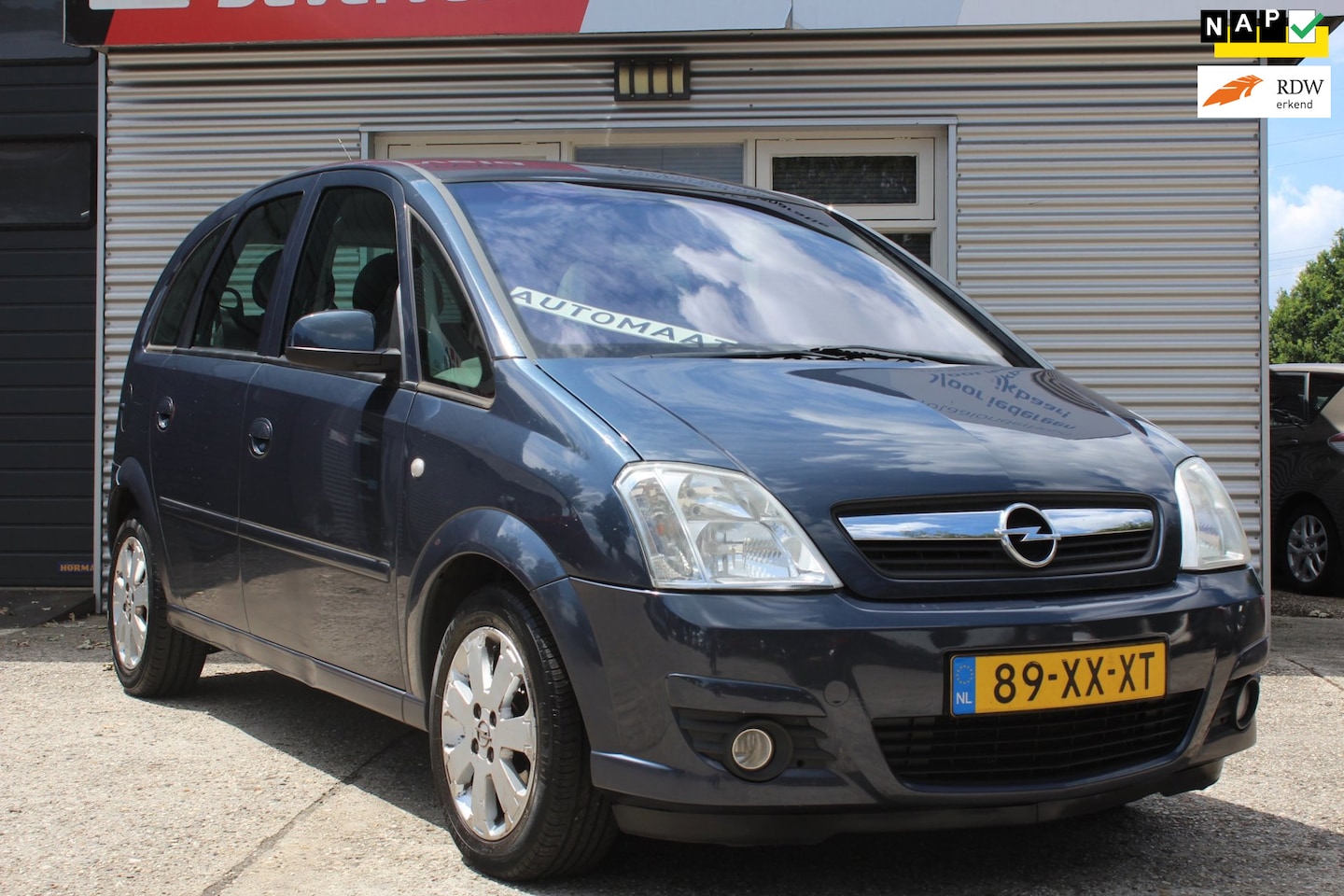 Opel Meriva - 1.6-16V Temptation 5-deurs AUTOMAAT, afneembare trekhaak, distributie = vv bij 137000-2025 - AutoWereld.nl