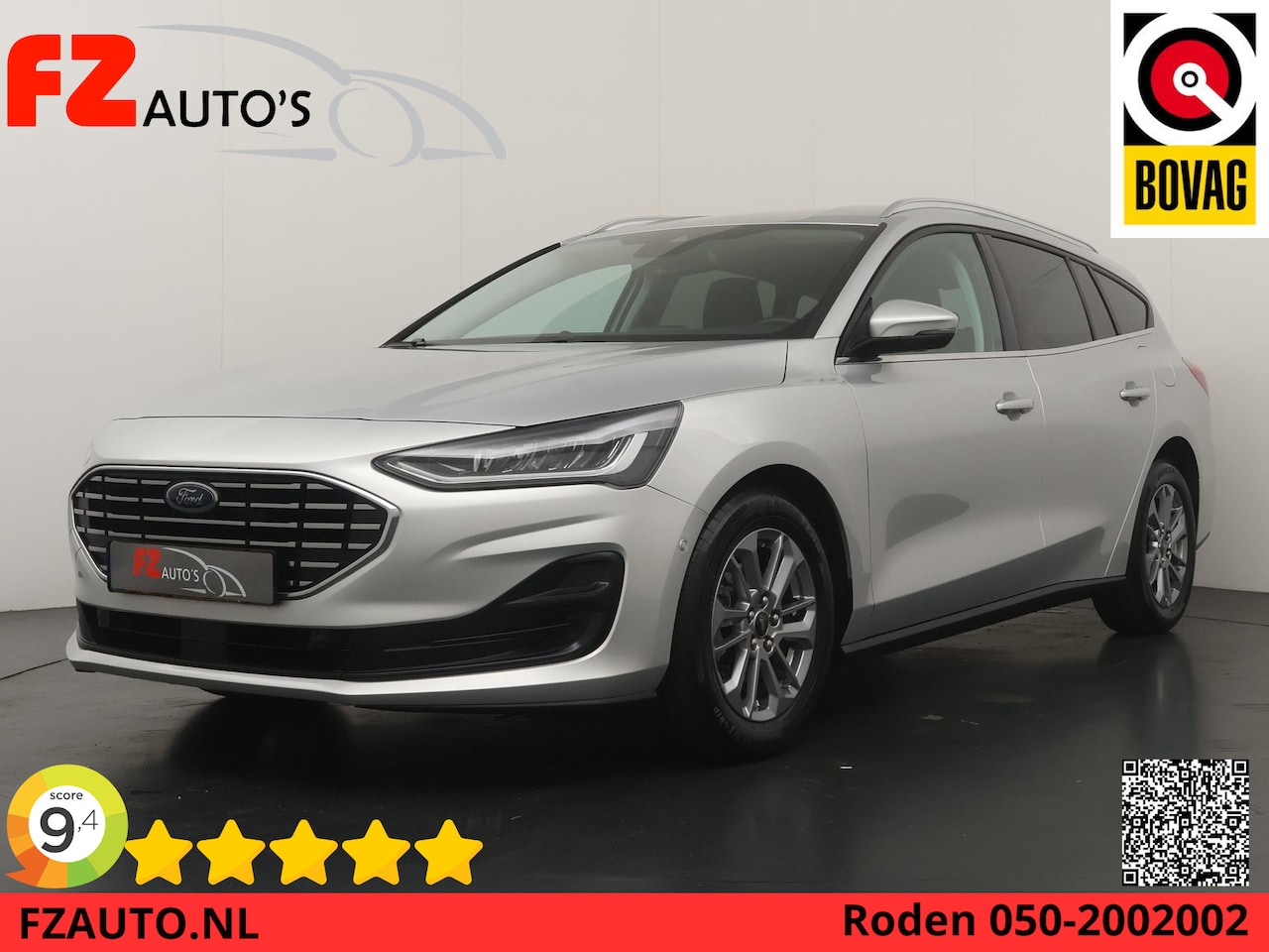 Ford Focus Wagon - 1.0 EcoBoost Hybrid Titanium Style - Automaat - Climate Controle - Adaptieve Cruise Contro - AutoWereld.nl