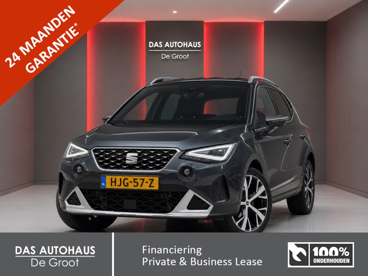 SEAT Arona - 1.0 TSI 110pk DSG Xperience | ACC | Camera | Beats - AutoWereld.nl