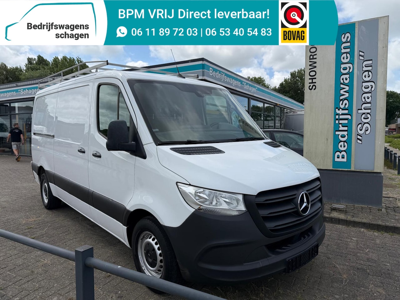Mercedes-Benz Sprinter - 316 CDI L2H1 E6 2x schuifdeur | Marge prijs | 2.8T Trekhaak | Imperiaal | Omvormer - AutoWereld.nl