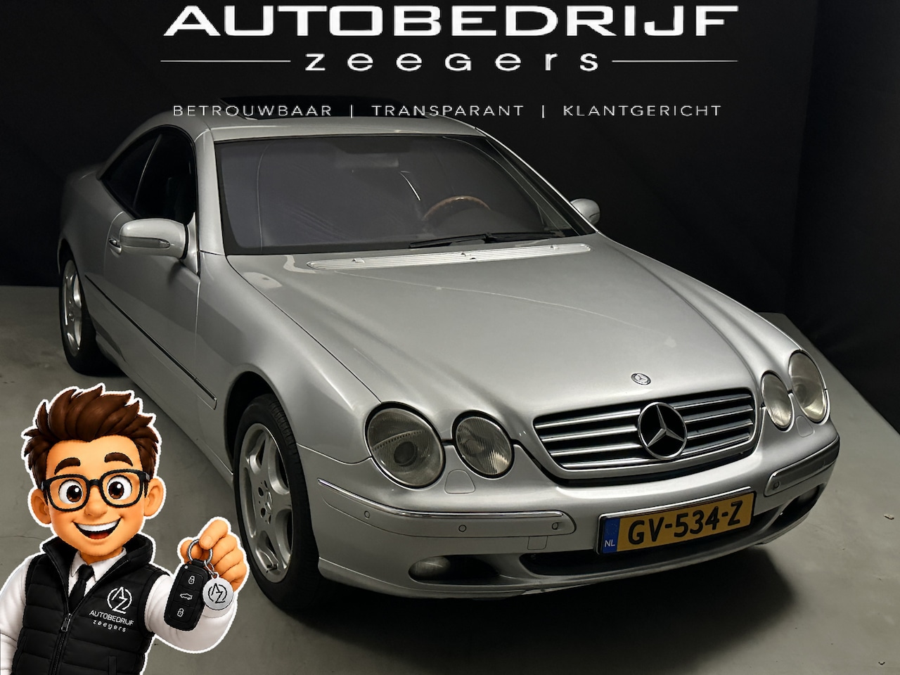 Mercedes-Benz CL-klasse - 500 *Pano*Full Options*Automaat* - AutoWereld.nl