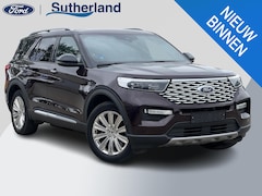 Ford Explorer - 3.0 V6 EcoBoost PHEV Platinum | Afneembare trekhaak | Panoramadak | Bang&Olufsen | 360 gra