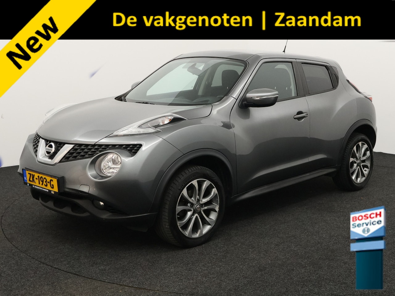 Nissan Juke - 1.2 DIG-T S/S N-Connecta Achteruitrijcamera, Bluetooth, Cruise control, Keyless entry, Led - AutoWereld.nl