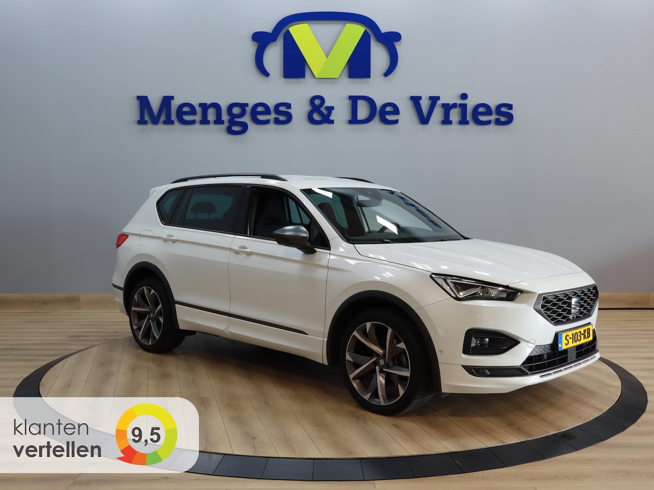 SEAT Tarraco - 1.4 TSI e-Hybrid PHEV FR Airco ECC | Trekhaak | 360 Camera | Memory | Keyless | Stuur\Stoe - AutoWereld.nl