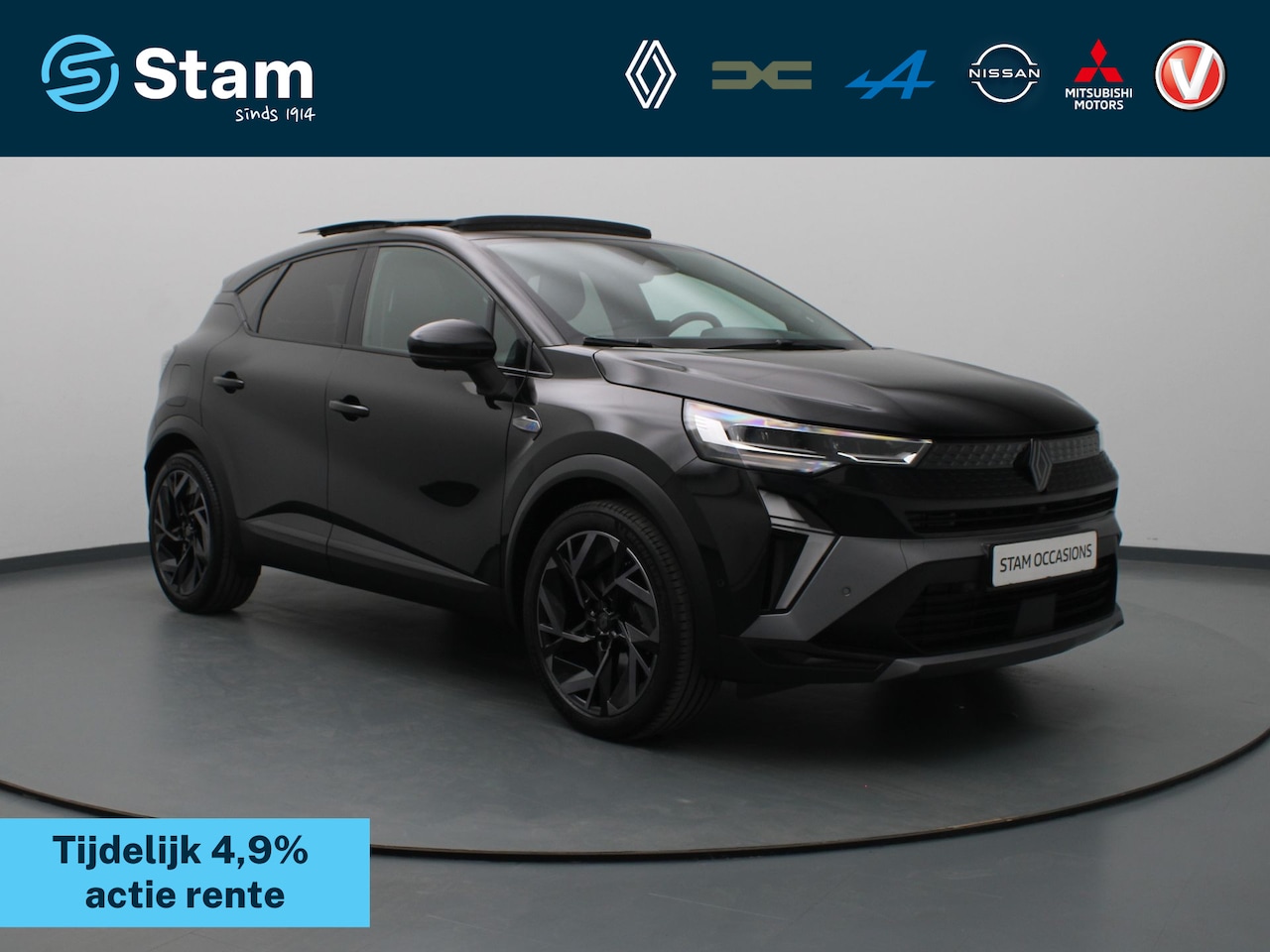 Renault Captur - E-Tech full hybrid 145pk esprit Alpine Rondomzicht camera | Elektrisch glazen schuif-/kant - AutoWereld.nl