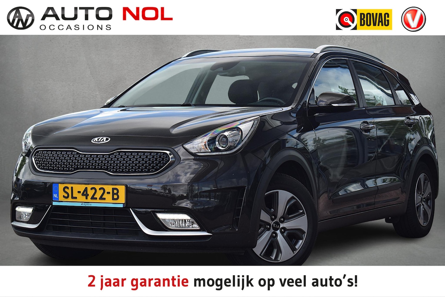 Kia Niro - 1.6 GDi Hybrid DynamicLine | Trekhaak | Apple CarPlay | Half Leer | Climate - AutoWereld.nl
