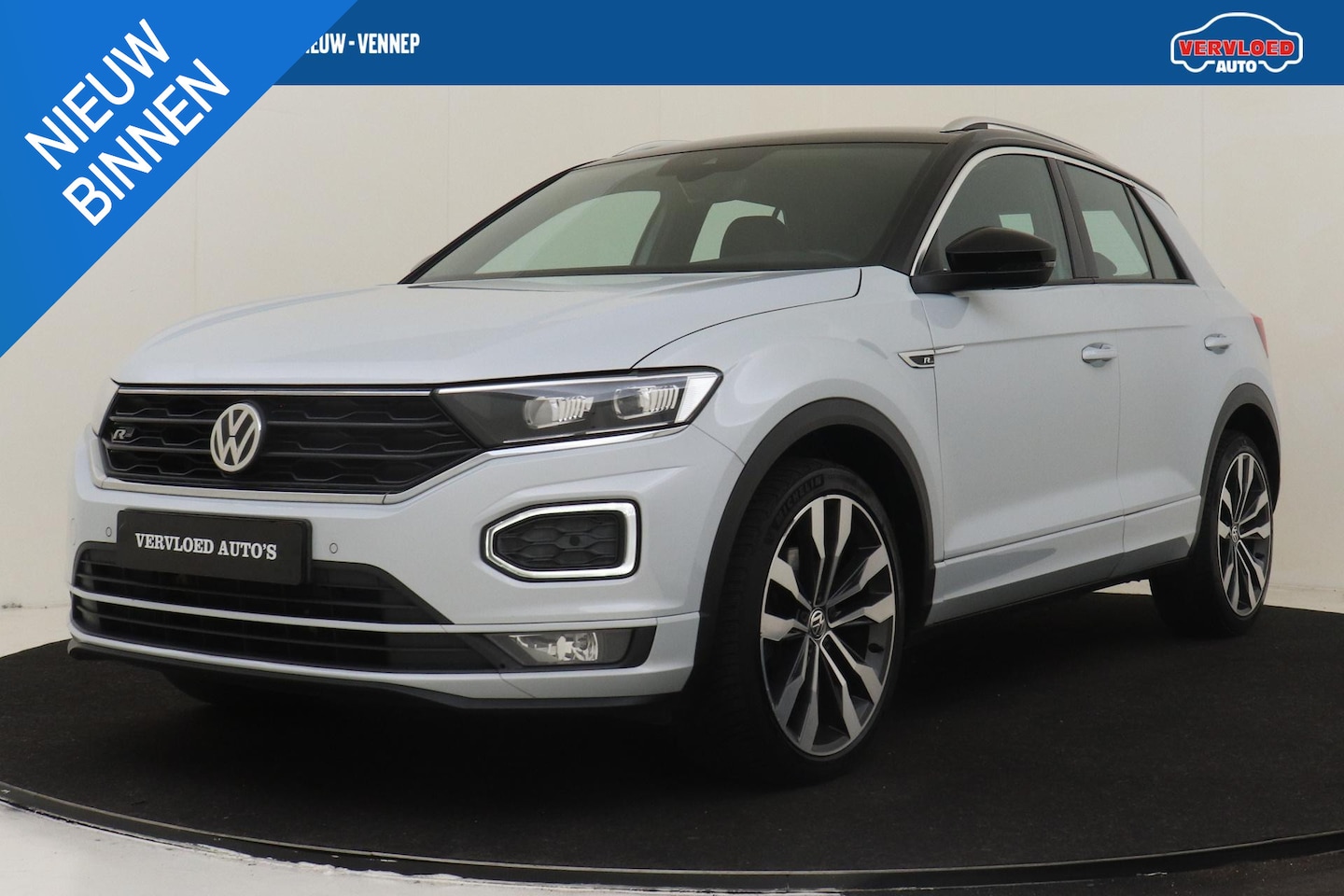 Volkswagen T-Roc - 1.5TSI/150PK SPORT R-LINE -EXECUTIVE|CAMERA|ADAP.CRUISE|CAMERA|SPORTCHASSIS|ZWART-DAK|19" - AutoWereld.nl
