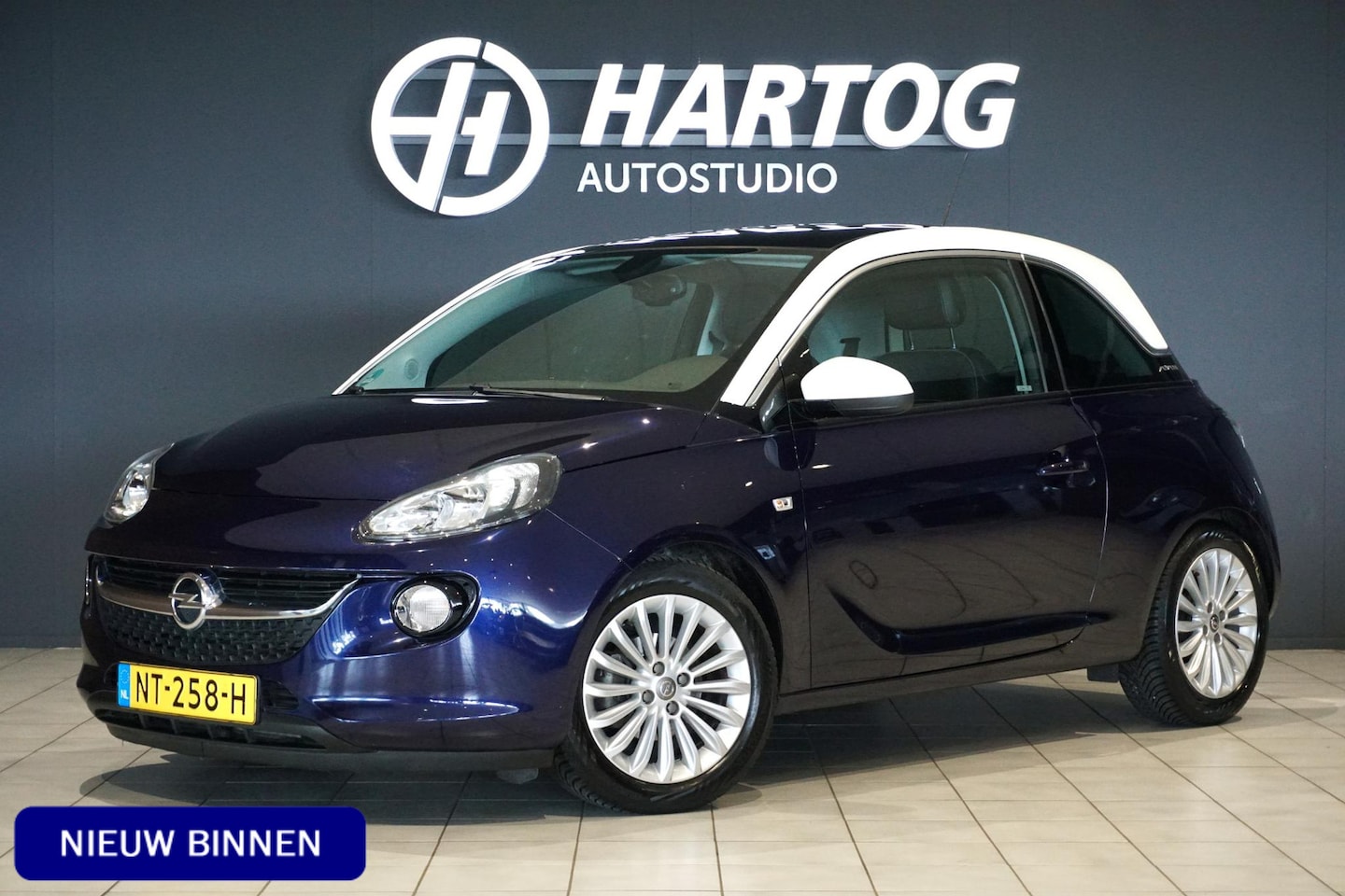 Opel ADAM - 1.0 Turbo Glam Favourite + LEDER / PANO / APPLE CARPLAY - AutoWereld.nl
