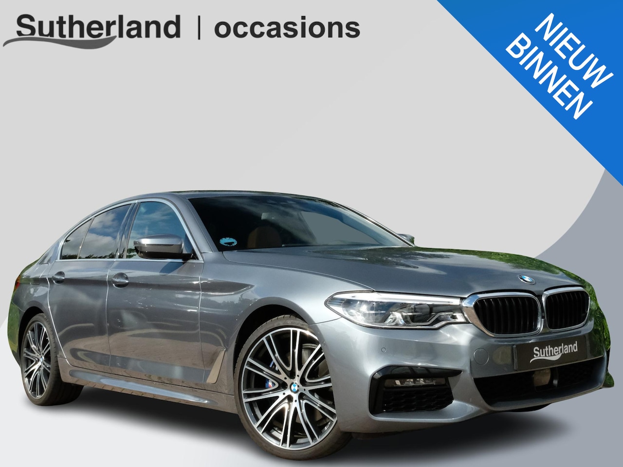 BMW 5-serie - 530e M Sport | Schuif-/kanteldak | Adaptive cruise control | 20 inch velgen |  Leder Dakot - AutoWereld.nl