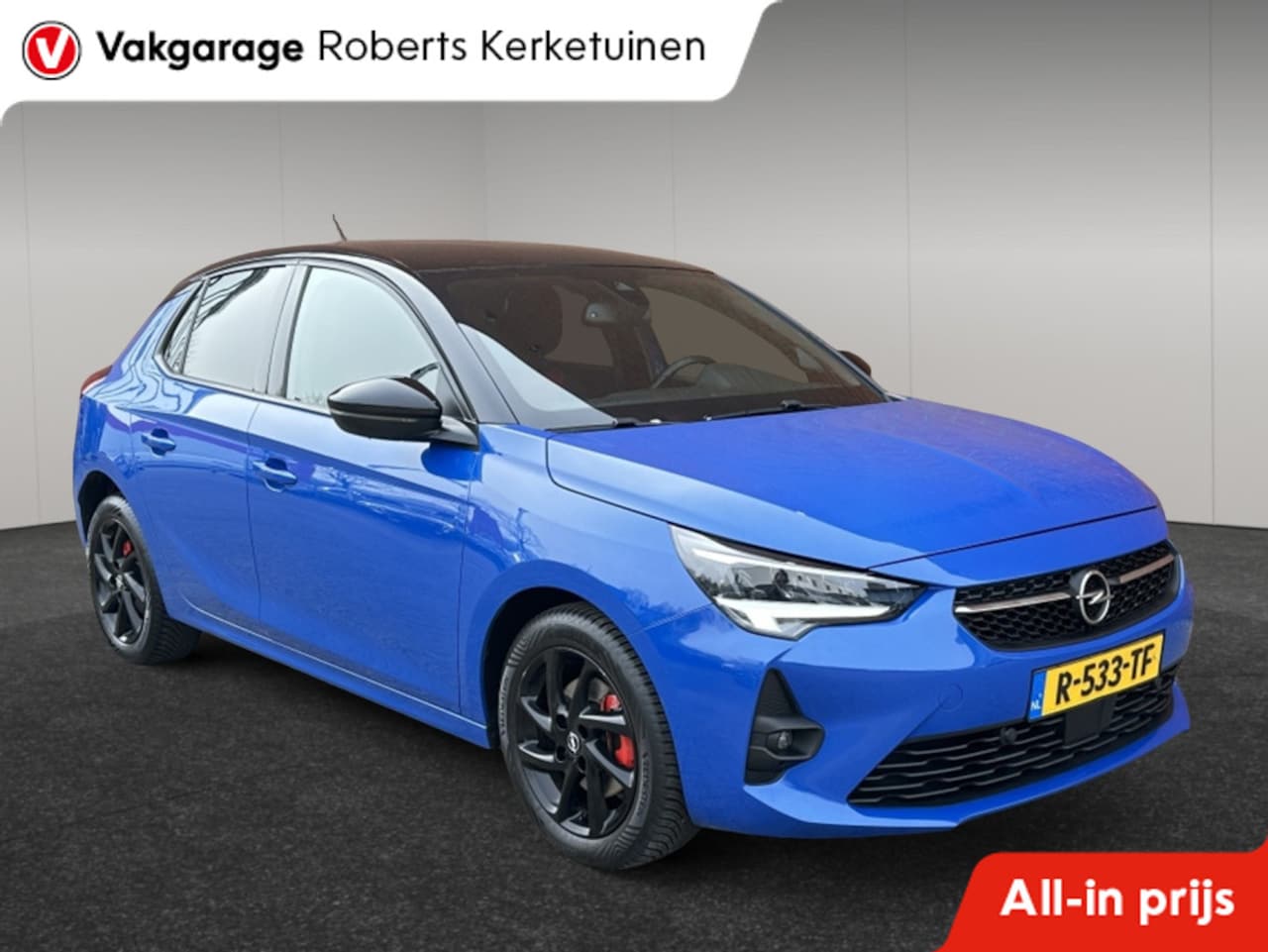 Opel Corsa - 1.2 100PK GS Black Line Edition Carplay Sportpack - AutoWereld.nl