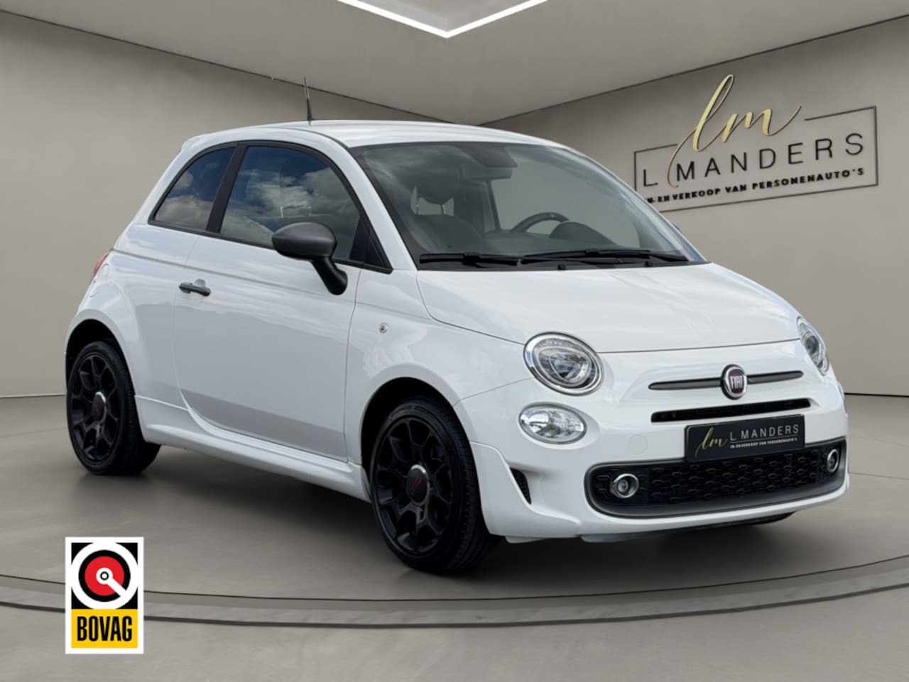 Fiat 500 - 1.2 Sport 2019 Wit | Apple CarPlay | Airco | PDC - AutoWereld.nl