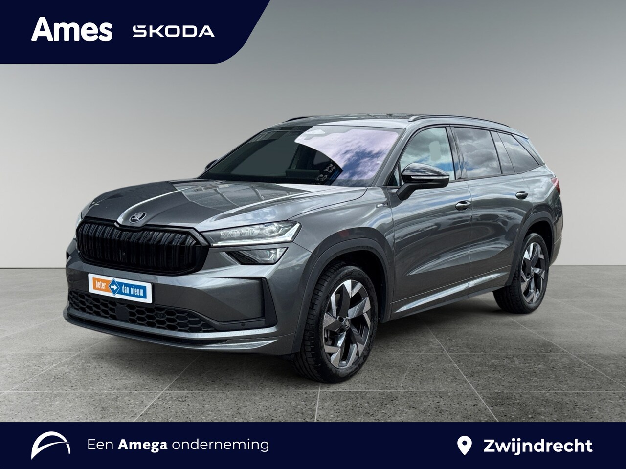 Skoda Kodiaq - 1.5 150pk TSI MHEV Sportline Business 7p Winter Pakket | Predictive adaptive cruise contro - AutoWereld.nl