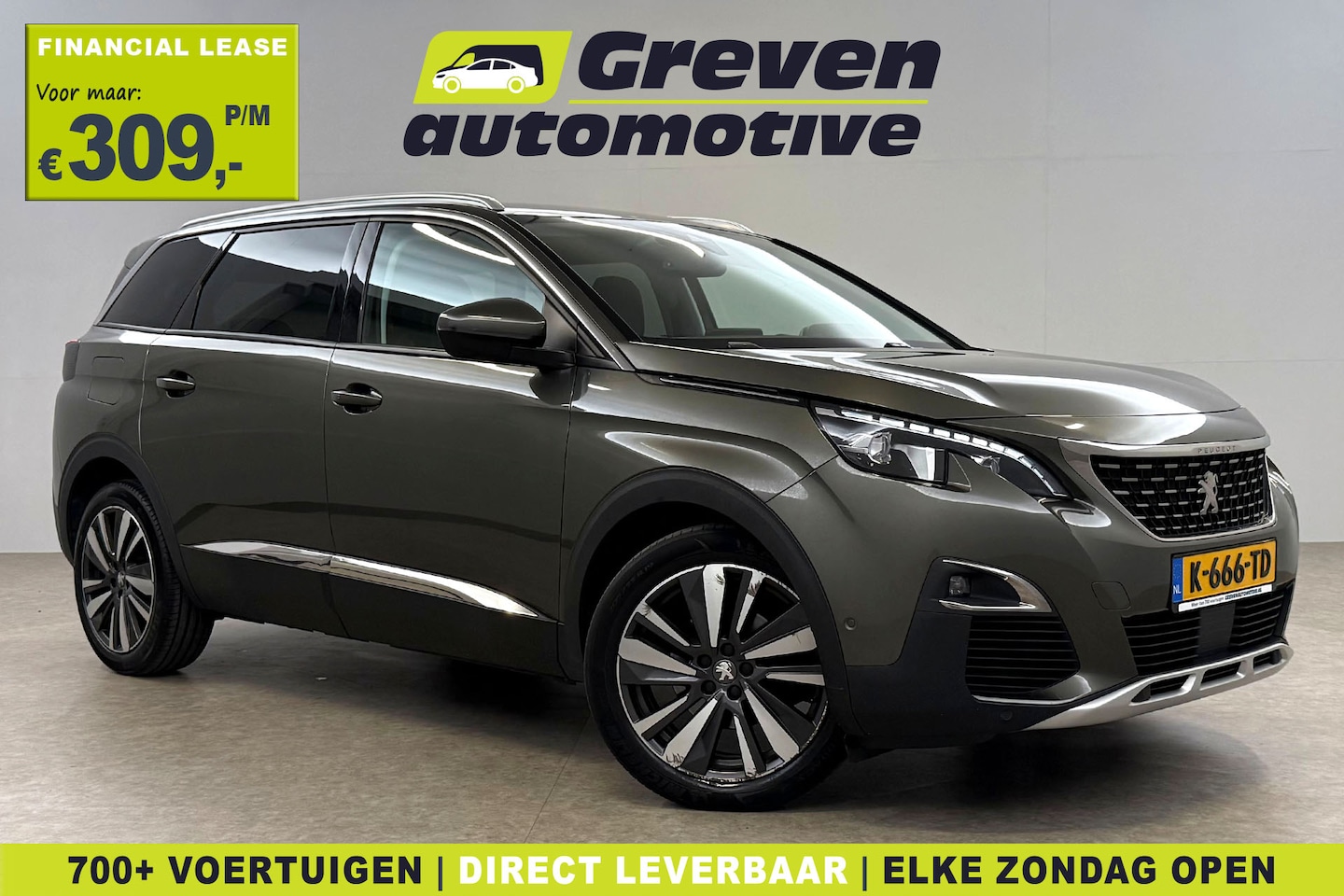 Peugeot 5008 - 1.2 PureTech Avantage 7p. | Memory | Sfeer | Virtual | Camera | Carplay | Cruise | NAP - AutoWereld.nl