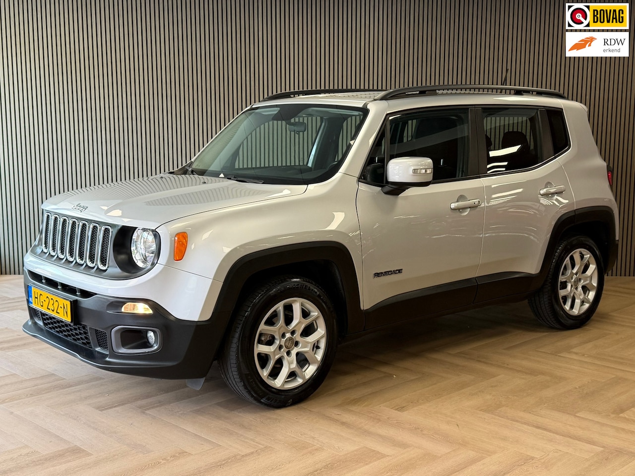 Jeep Renegade - 1.4 MultiAir Longitude AIRCO CRUISE BLUETOOTH NAVIGATIE PDC AUX START/STOP - AutoWereld.nl