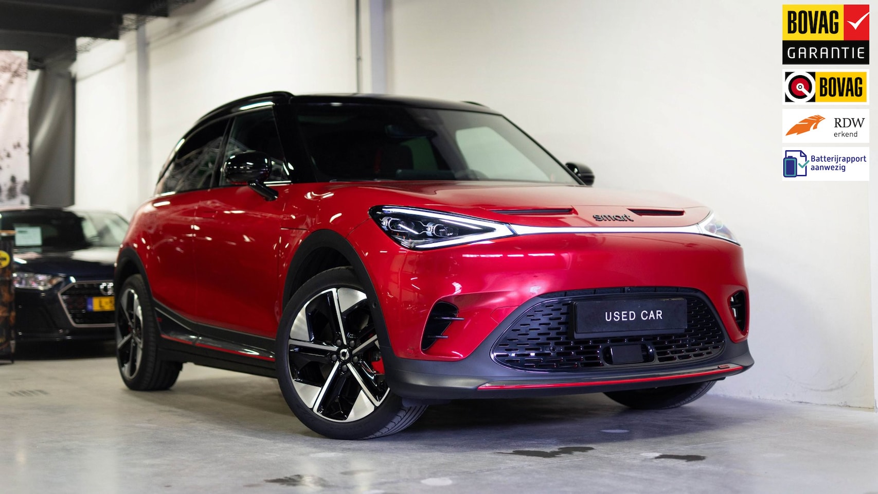 Smart #1 - - BRABUS 66 kWh *SOH 99,6%* PANORAMADAK | BEATS Audio | Head-Up - AutoWereld.nl