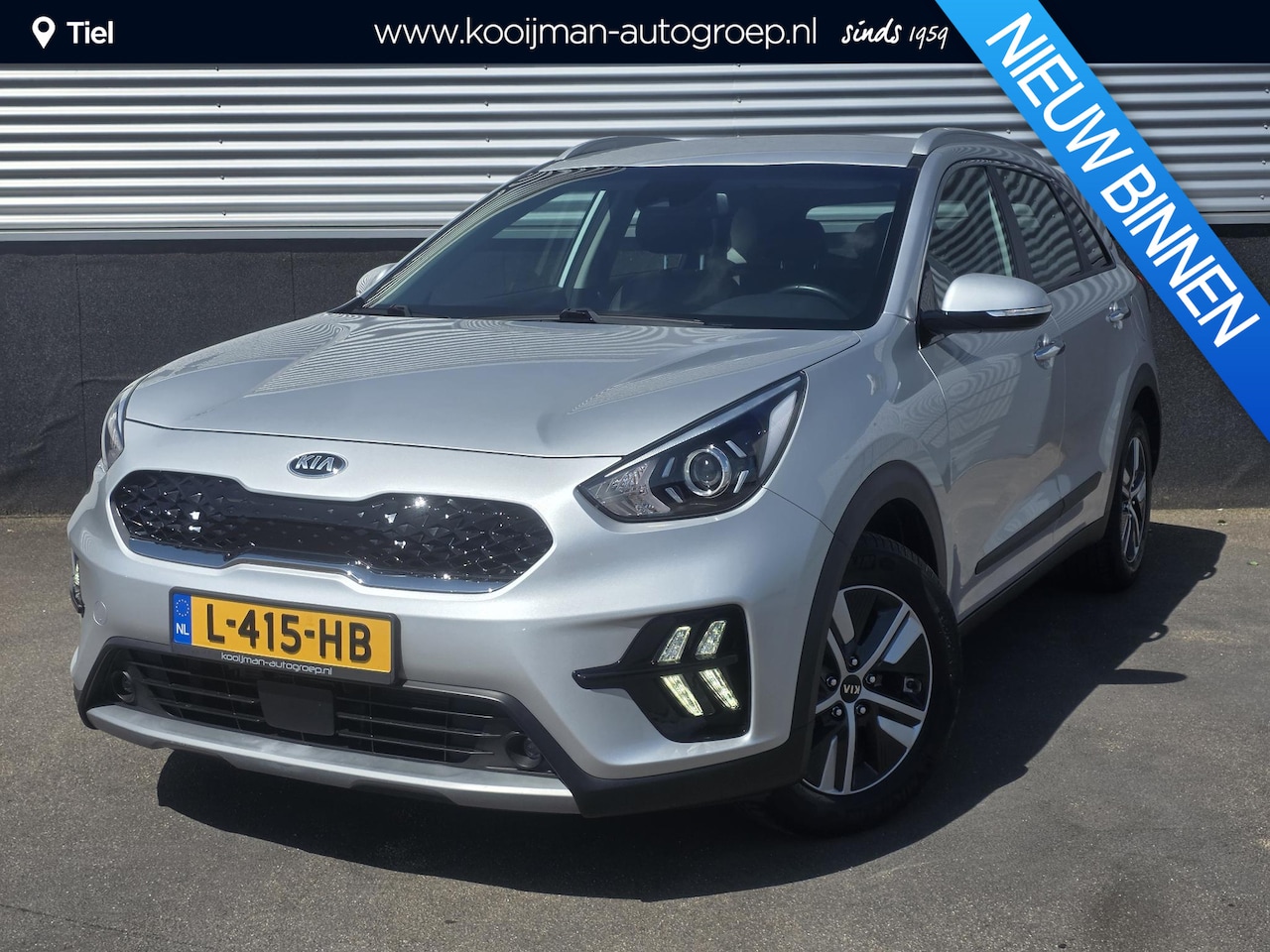 Kia Niro - 1.6 GDi Hybrid DynamicLine Nieuw geleverd, Dealeronderhouden, 1e eign. Navigatie, Adaptiev - AutoWereld.nl