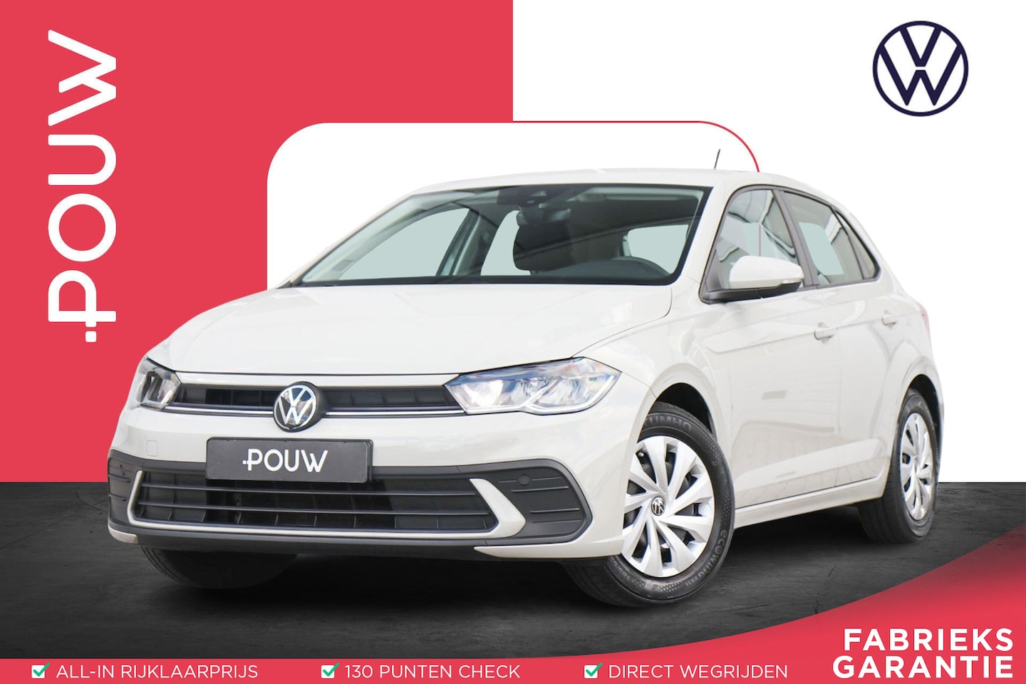 Volkswagen Polo - 1.0 MPI 80pk Polo | App Connect | Parkeersensoren Achter | Airco - AutoWereld.nl