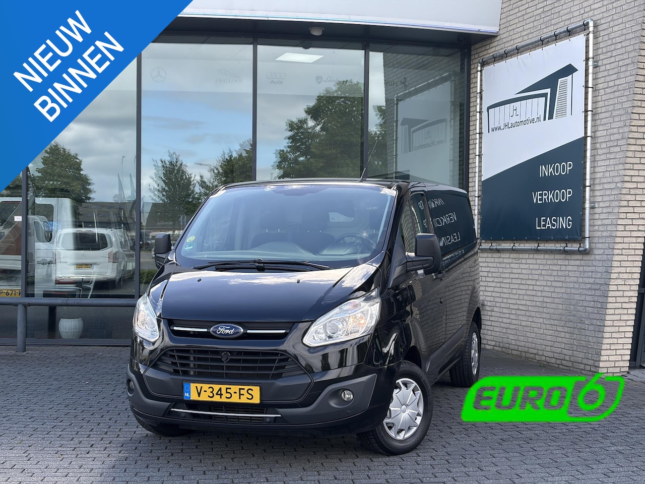 Ford Transit Custom - 270 2.0 TDCI L1H1*MARGE!*A/C*NAVI*HAAK*TEL*PDC* - AutoWereld.nl