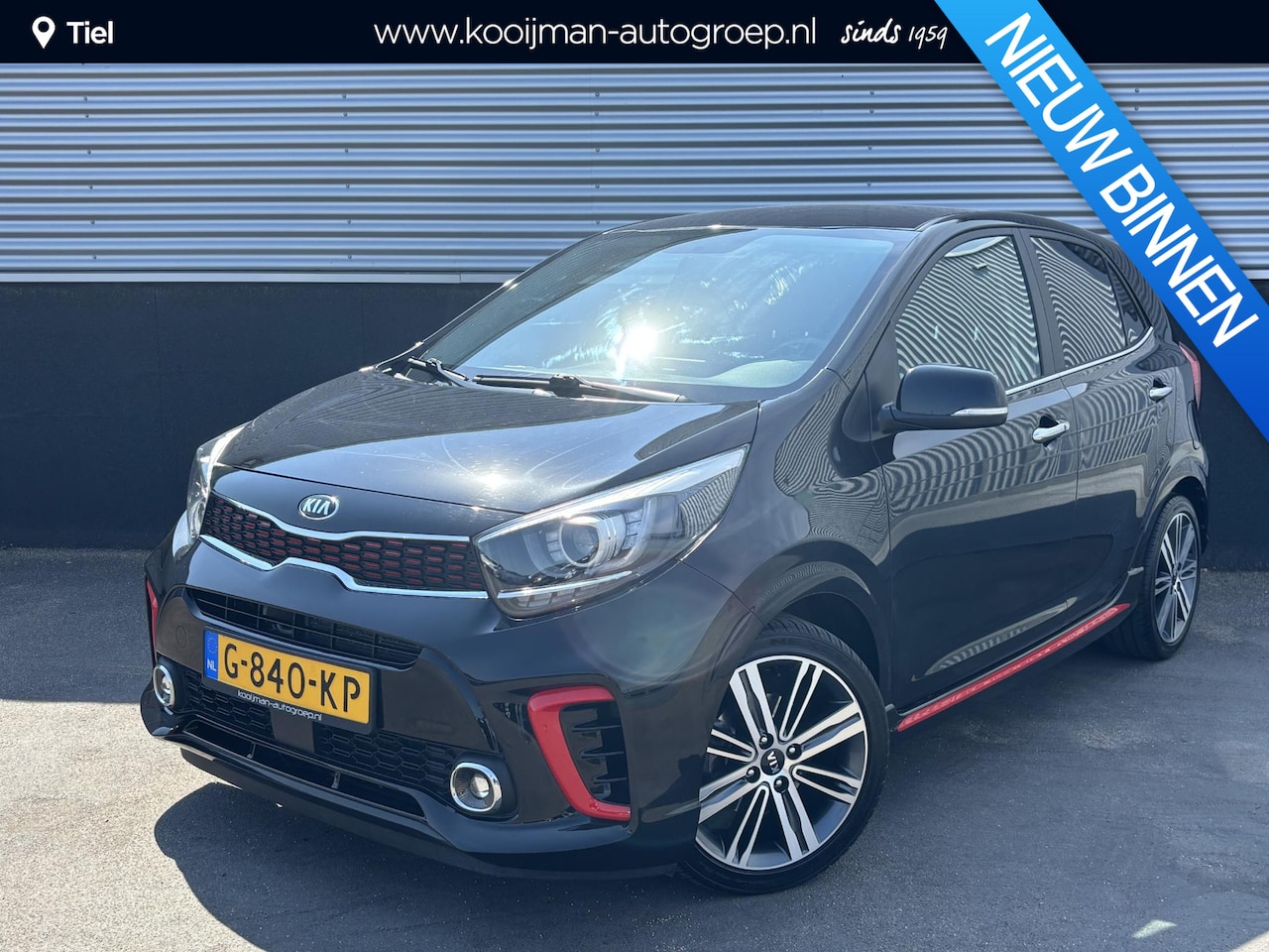 Kia Picanto - 1.0 T-GDI GT-Line RMC-Trekhaak, 1e eign. 100PK! Leder, Navigatie, Stoel- & Stuurwiel verwa - AutoWereld.nl