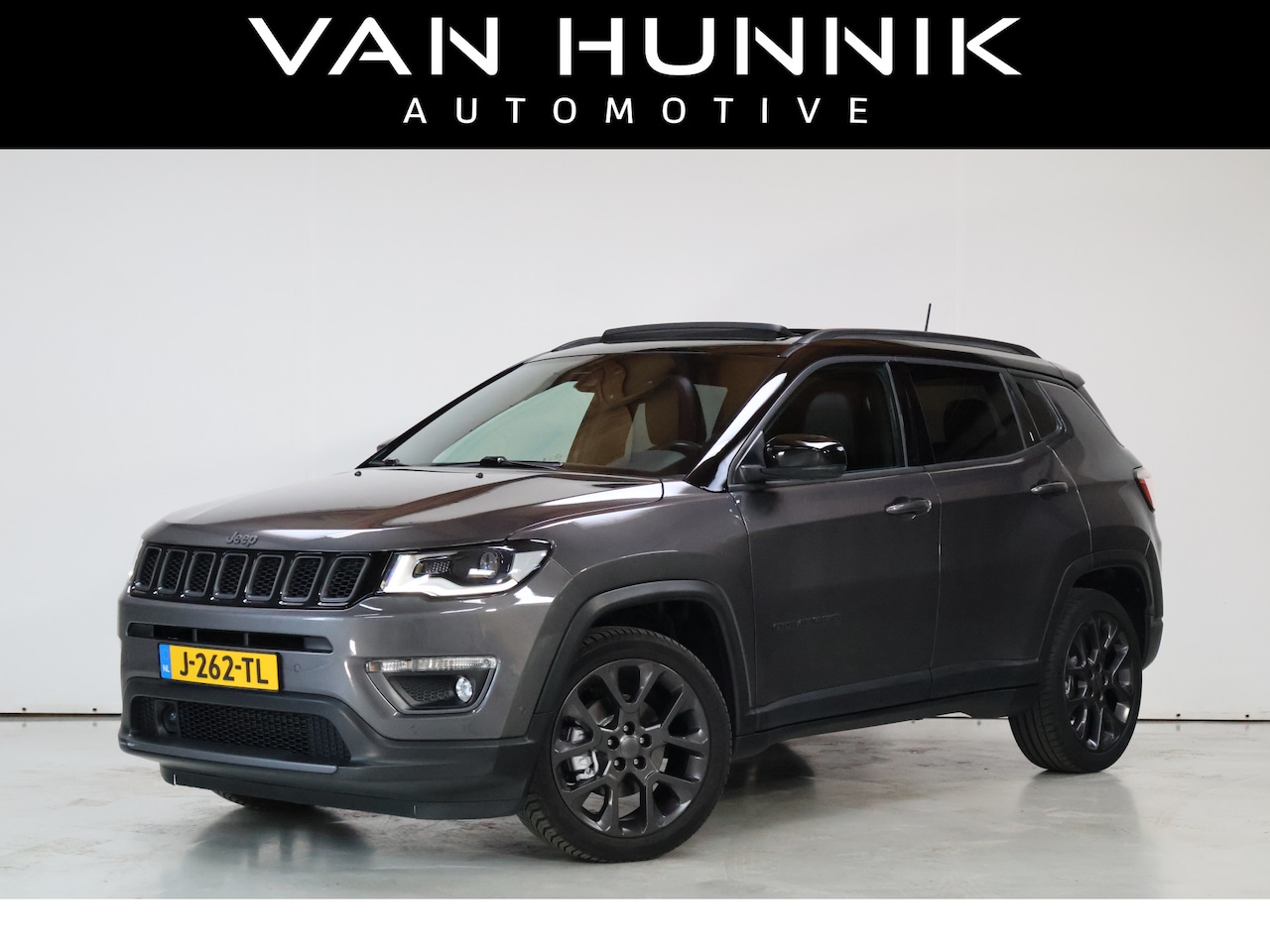 Jeep Compass - 1.3T S | Pano | Stoel+Stuur verw | Leder | Camera | Keyless - AutoWereld.nl