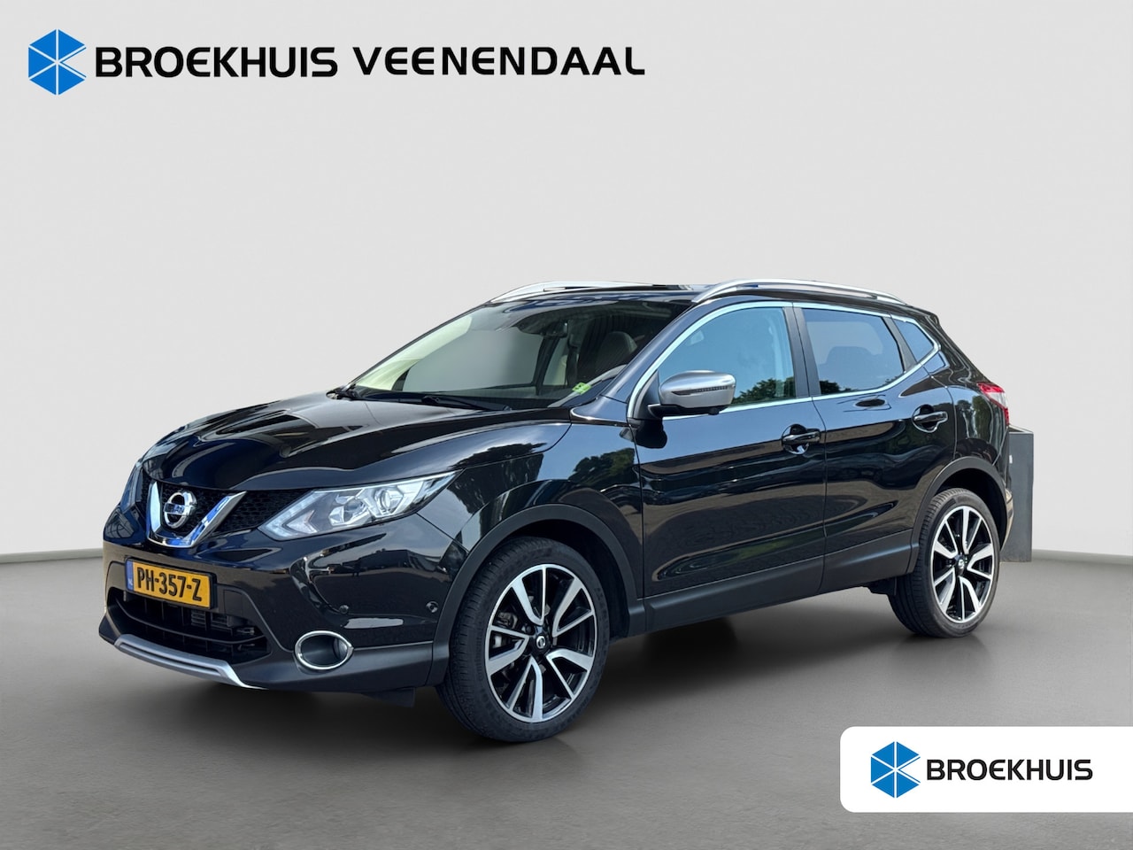 Nissan Qashqai - 1.2 Tekna | Panoramadak | Stoelverwarming | Lederen Bekleding | Cruise Control | Camera - AutoWereld.nl