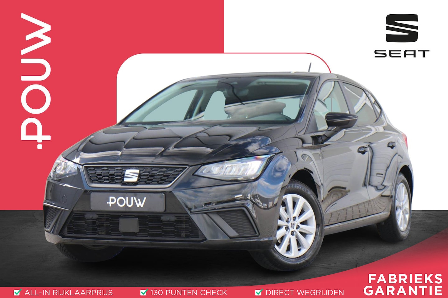 SEAT Ibiza - 1.0 TSI 95pk Style Business Intense | Navigatie | Stoelverwarming | LED Verlichting - AutoWereld.nl