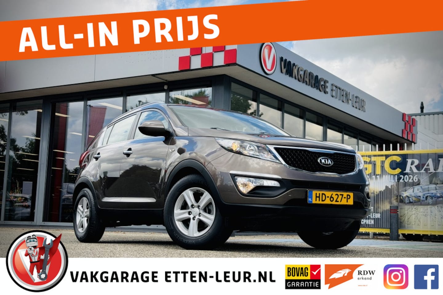 Kia Sportage - 1.6 GDI X-treme Comfort | TREKHAAK | CAMERA | CLIMA - AutoWereld.nl