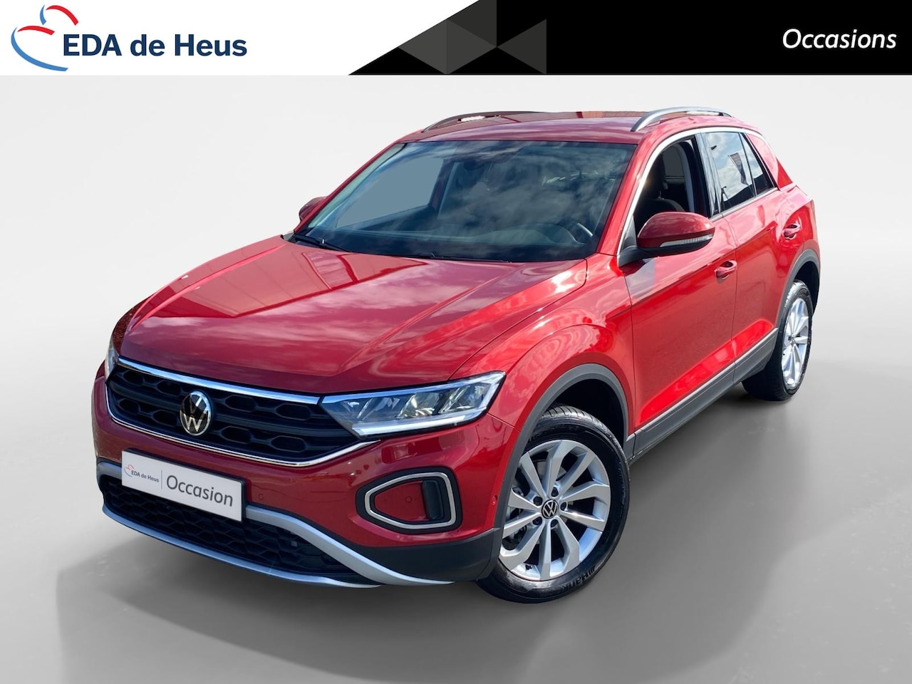 Volkswagen T-Roc - 1.5 TSi DSG7-autom. Life Edition 12-2024 | NL-auto | BTW | NAP | navigatie | LED | etc. - AutoWereld.nl