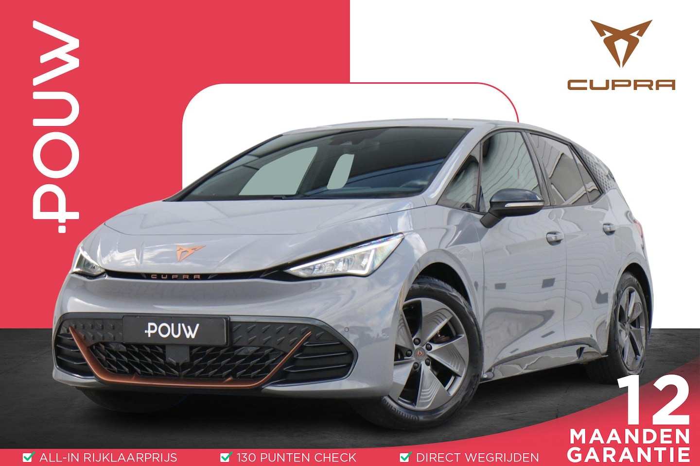 CUPRA Born - 204pk Essential 62 kWh | SoH 95% | Full Link | Parkeersensoren - AutoWereld.nl
