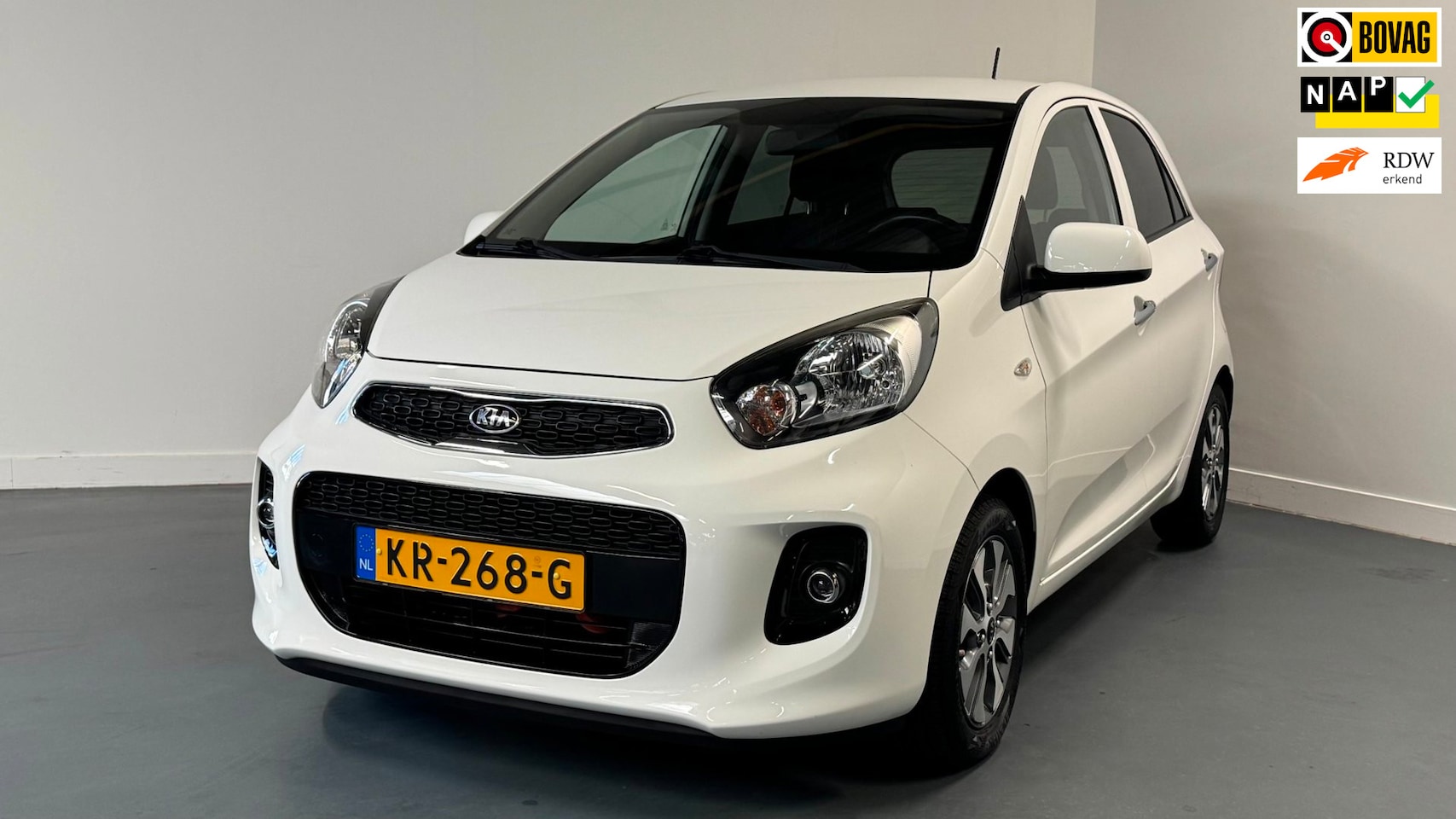 Kia Picanto - 1.0 CVVT ComfortPlusLine Navigator | NL-AUTO | DEALER OND. | PARKEERCAMERA | CRUISE CONTRO - AutoWereld.nl