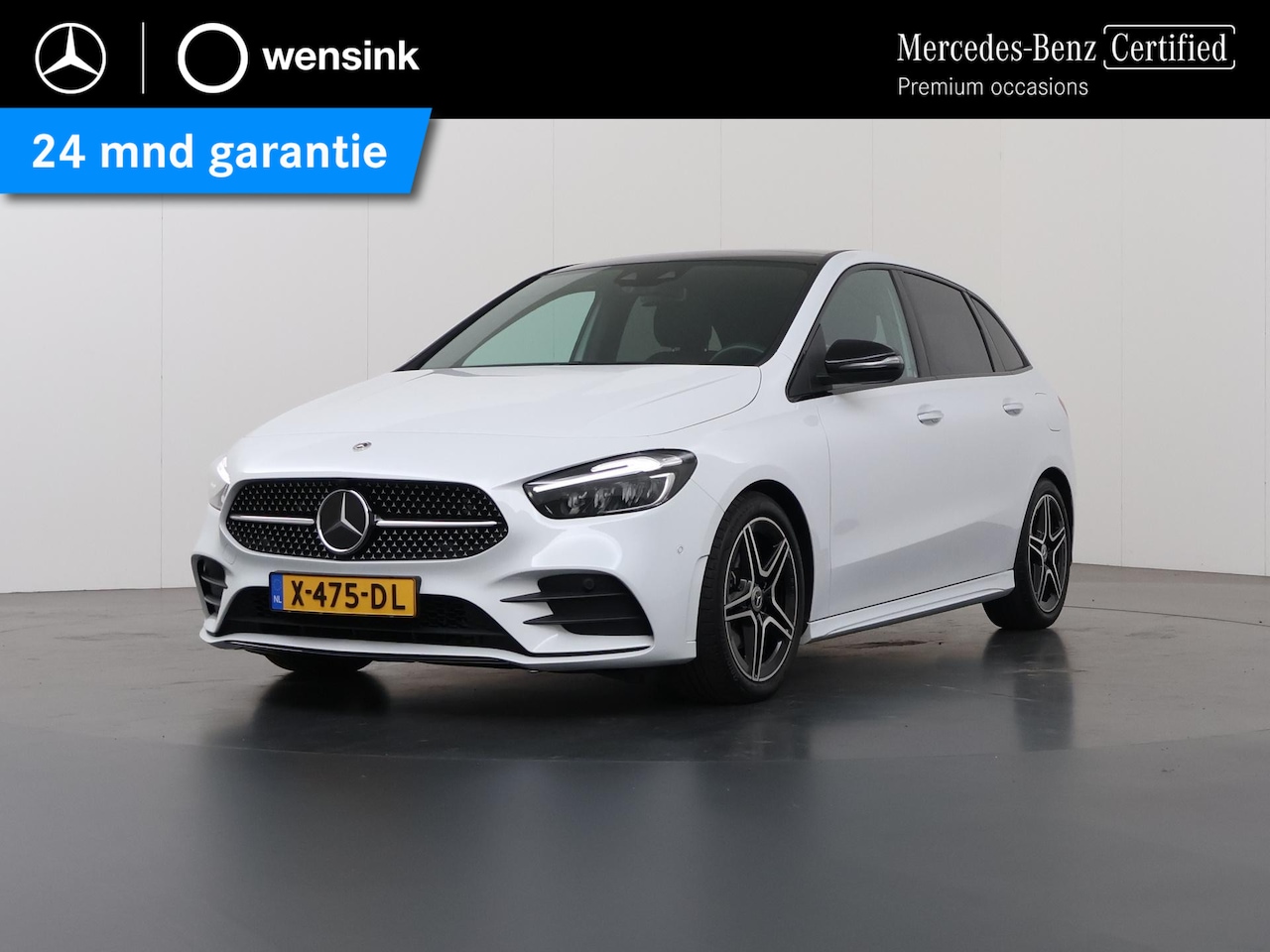 Mercedes-Benz B-klasse - 180 AMG Line | Panoramadak | Night | Widescreen | Achteruitrijcamera | Stoelverwarming | S - AutoWereld.nl