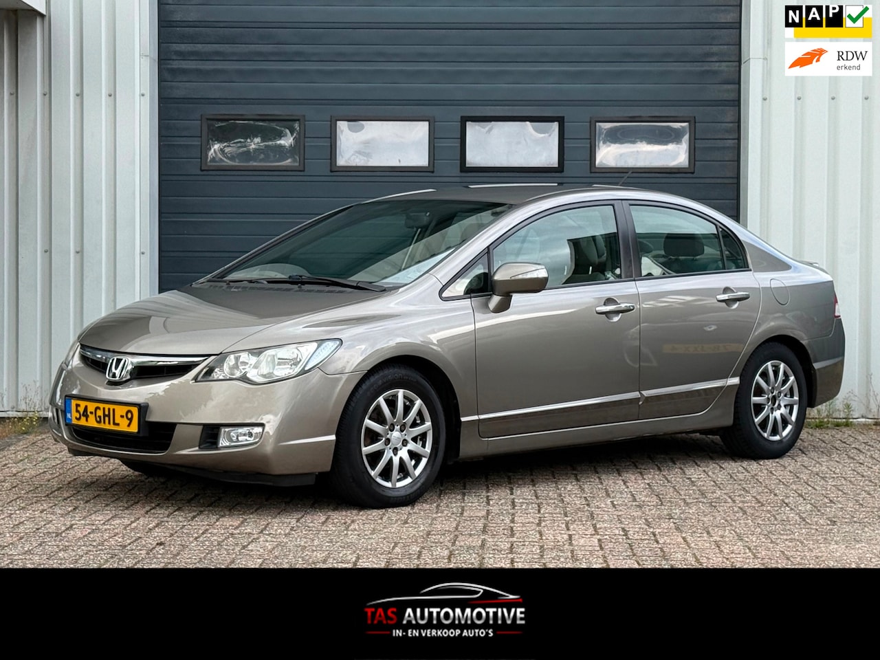 Honda Civic - 1.3 Hybrid Elegance 1e EIG/AUTOMAAT/CLIMA/CRUISE - AutoWereld.nl