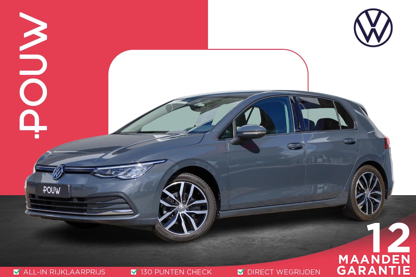 Volkswagen Golf - 1.5 TSI 150pk | Trekhaak | Stoel-/ Stuurwielverwarming | Adaptive Cruise | 17" Velgen - AutoWereld.nl