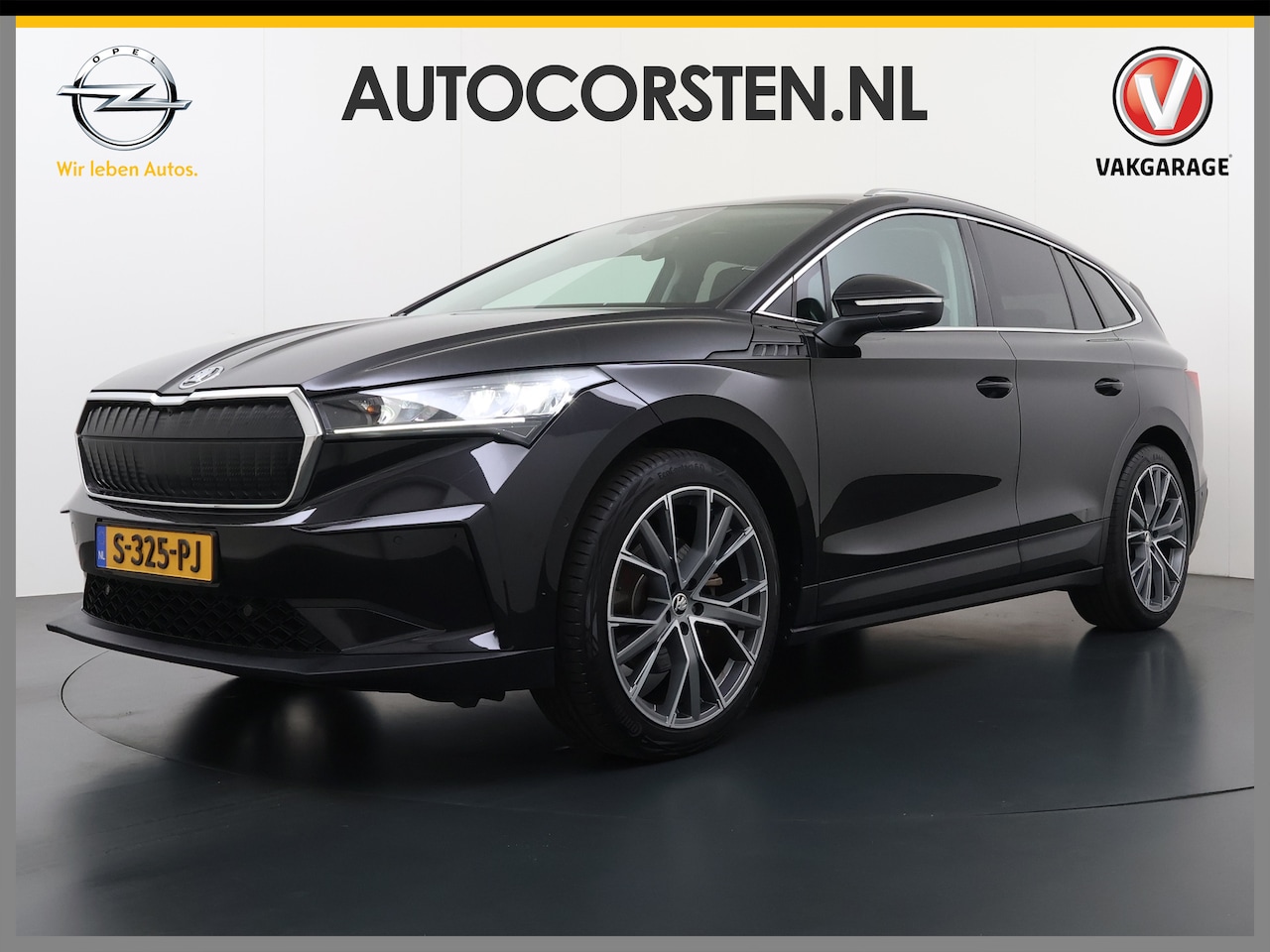 Skoda Enyaq iV - 80 SOH 95% Trekhaak 3-Zone Ecc Stuur+Stoelverwarming Lmv 21" Camera Apple Carplay Android - AutoWereld.nl