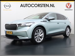 Skoda Enyaq iV - 60 Panoramadak Leder Stuur+Stoel+Achterbankverwarming 3-Zone Ecc Navi Apple Carplay Androi