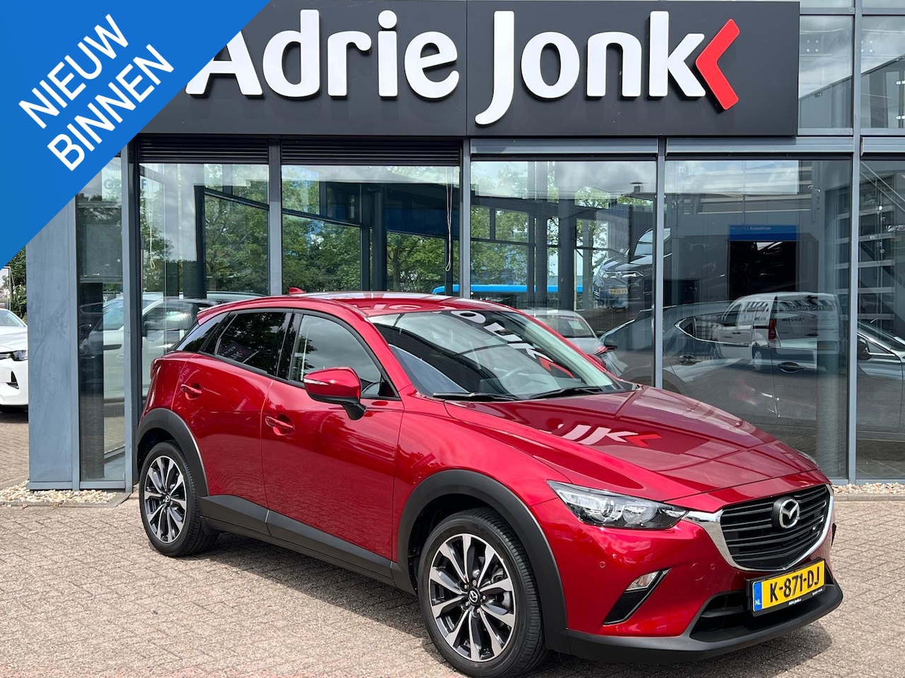 Mazda CX-3 - 2.0 SkyActiv-G 121 Sportive | NAVIGATIE | A.CAMERA | 18 INCH LMV | STOEL VERWARMING | CRUI - AutoWereld.nl