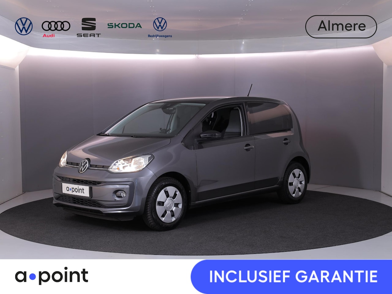 Volkswagen Up! - 1.0 Move Up! 65 pk | Navigatie via App | Parkeersensoren achter | Achteruitrijcamera | Cru - AutoWereld.nl