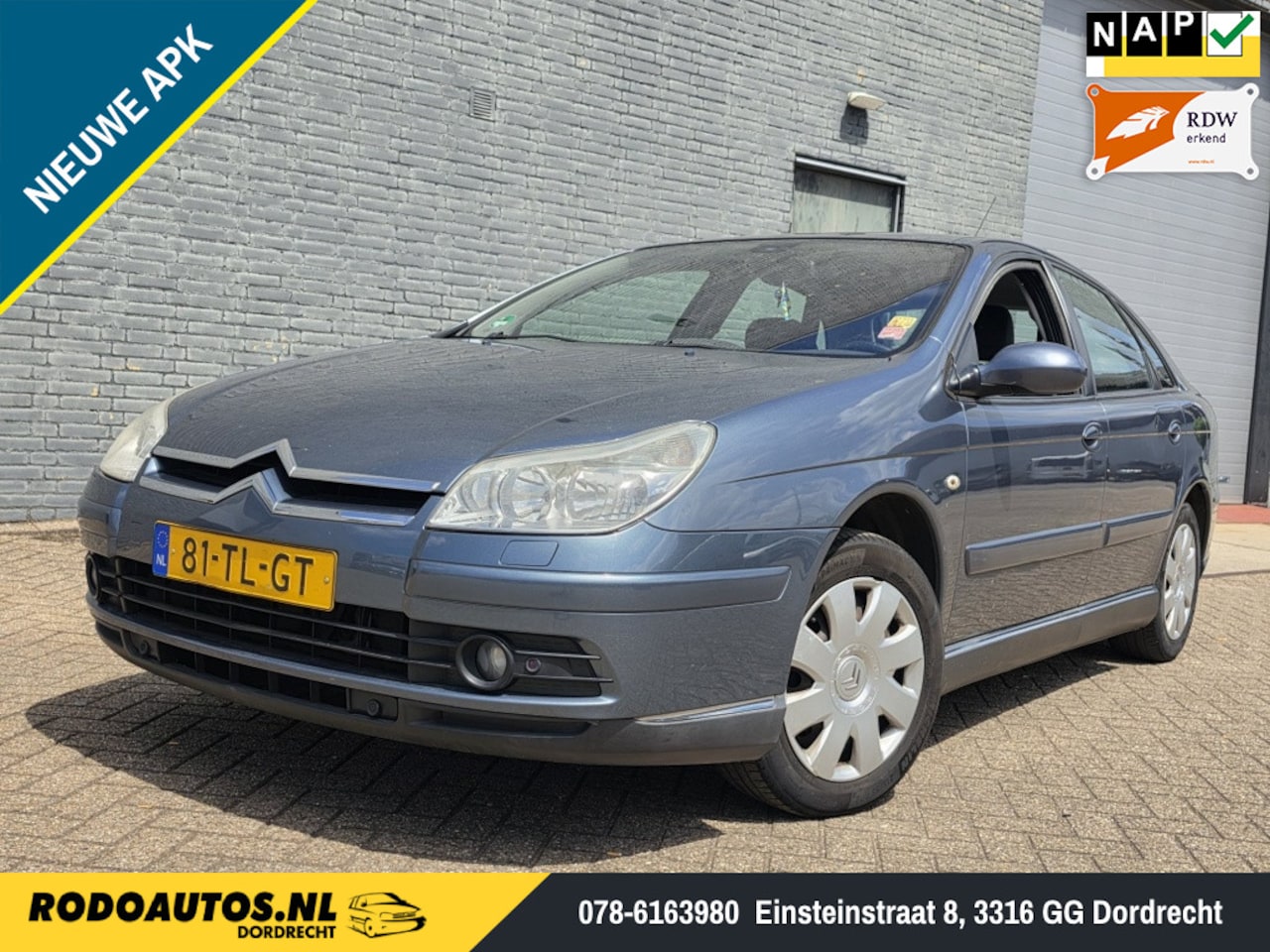 Citroën C5 - 2.0-16V Caractère Navi/Airco Nw APK ✅ - AutoWereld.nl