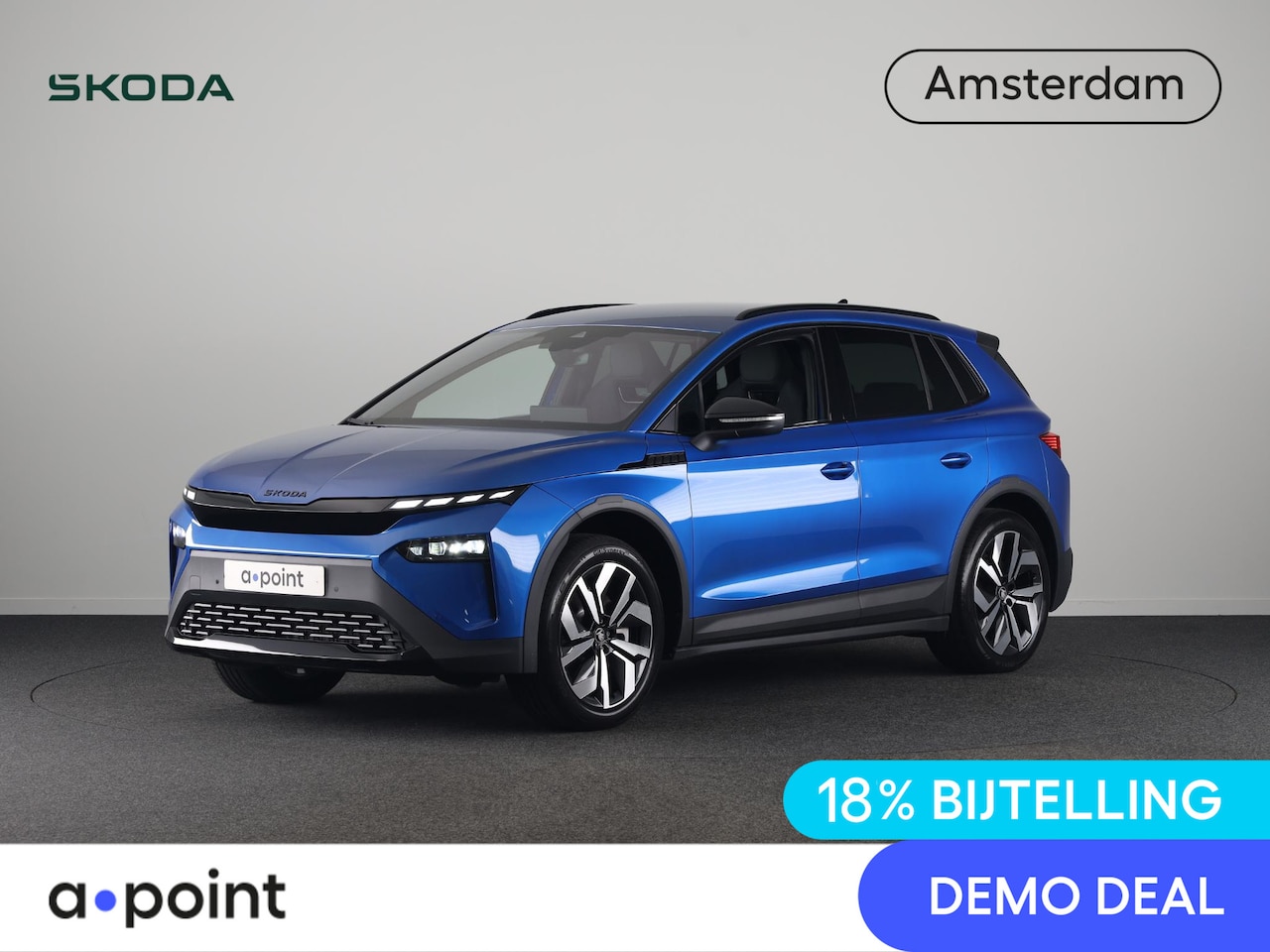 Skoda Elroq - 85 Sportline 286pk | Pluspakket | Trekhaak | Adaptief onderstel | Warmtepomp | Verw. voorr - AutoWereld.nl