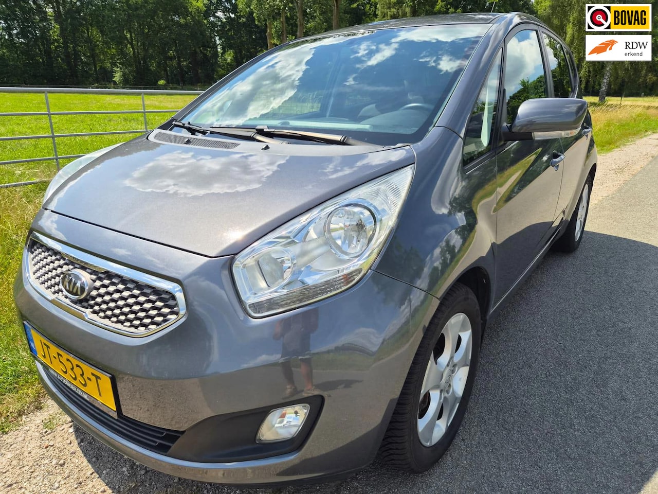 Kia Venga - 1.6 CVVT X-ecutive top ond. met trekhaak, stoelverw. airco - AutoWereld.nl