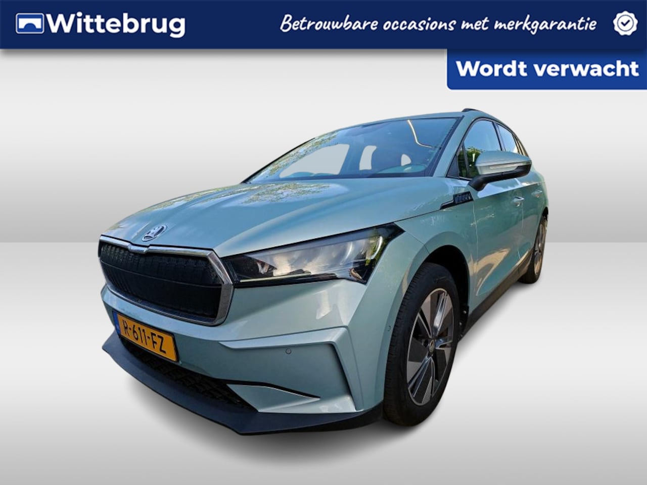 Skoda Enyaq iV - 60 Clever / SOH 93%/ AUTOMAAT/ CRUISE/ PARK.SENSOREN V+A/ CAMERA/ DIGITAL DASH/ NAVI/ CLIM - AutoWereld.nl