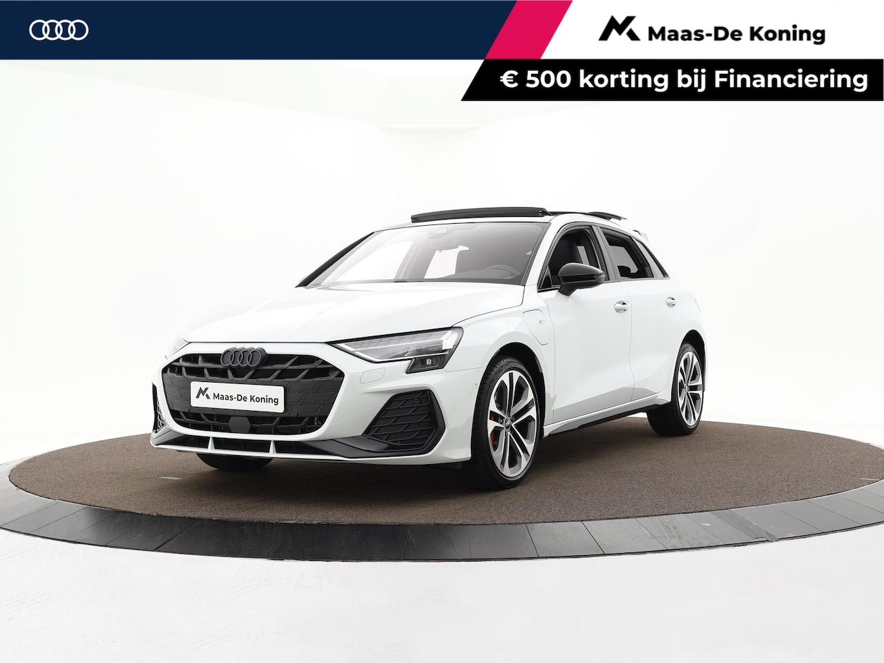 Audi A3 Sportback - 45 TFSIe 272pk S-tronic S edition Competition · Panoramadak · Camera · Carbon Achterspoile - AutoWereld.nl
